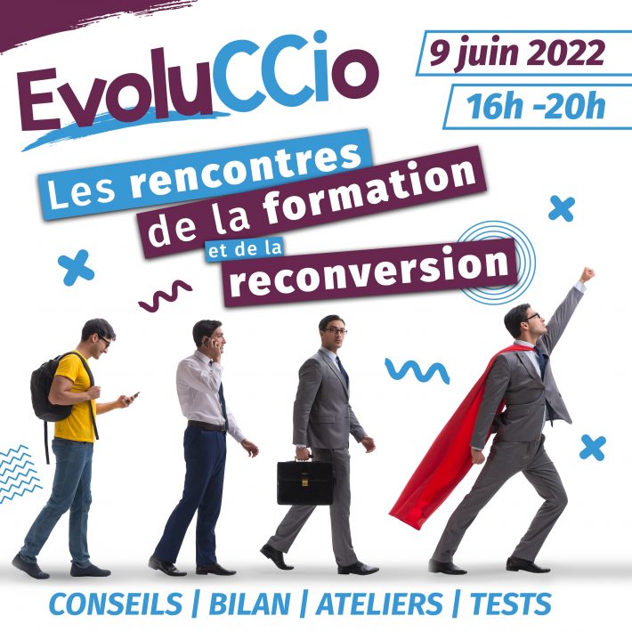 Evoluccio – Les rencontres de la formation et de la reconversion le 9 juin à la CCI Pau Béarn